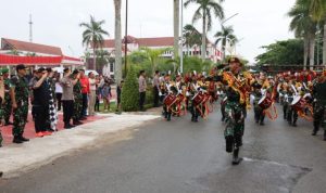 Sekda Kukar Lepas Kirab Drumband GSCL, Latihan Integrasi Taruna Wreda Dimulai