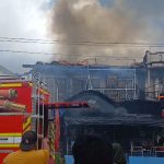 Kebakaran di AW Sjahranie Samarinda, 3 Tempat Usaha Hangus Terbakar