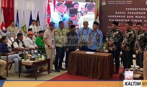 Rudy Mas'ud dan Seno Aji Resmi Daftar Calon Gubernur dan Wakil Gubernur Kaltim