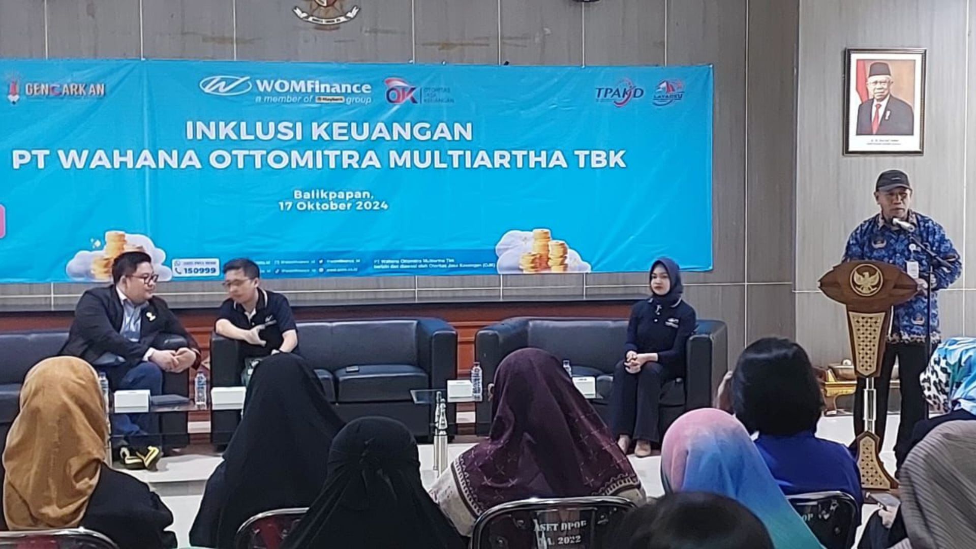 Dukung Inklusi Keuangan, WOM Finance Gelar Edukasi Pembiayaan untuk Pelaku UMKM