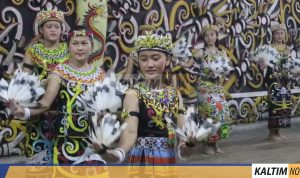 Tarian dayak desa budaya pangpang