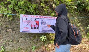 Maraknya Spanduk "Kotak Kosong" di Samarinda, Bawaslu Siap Tindaklanjuti