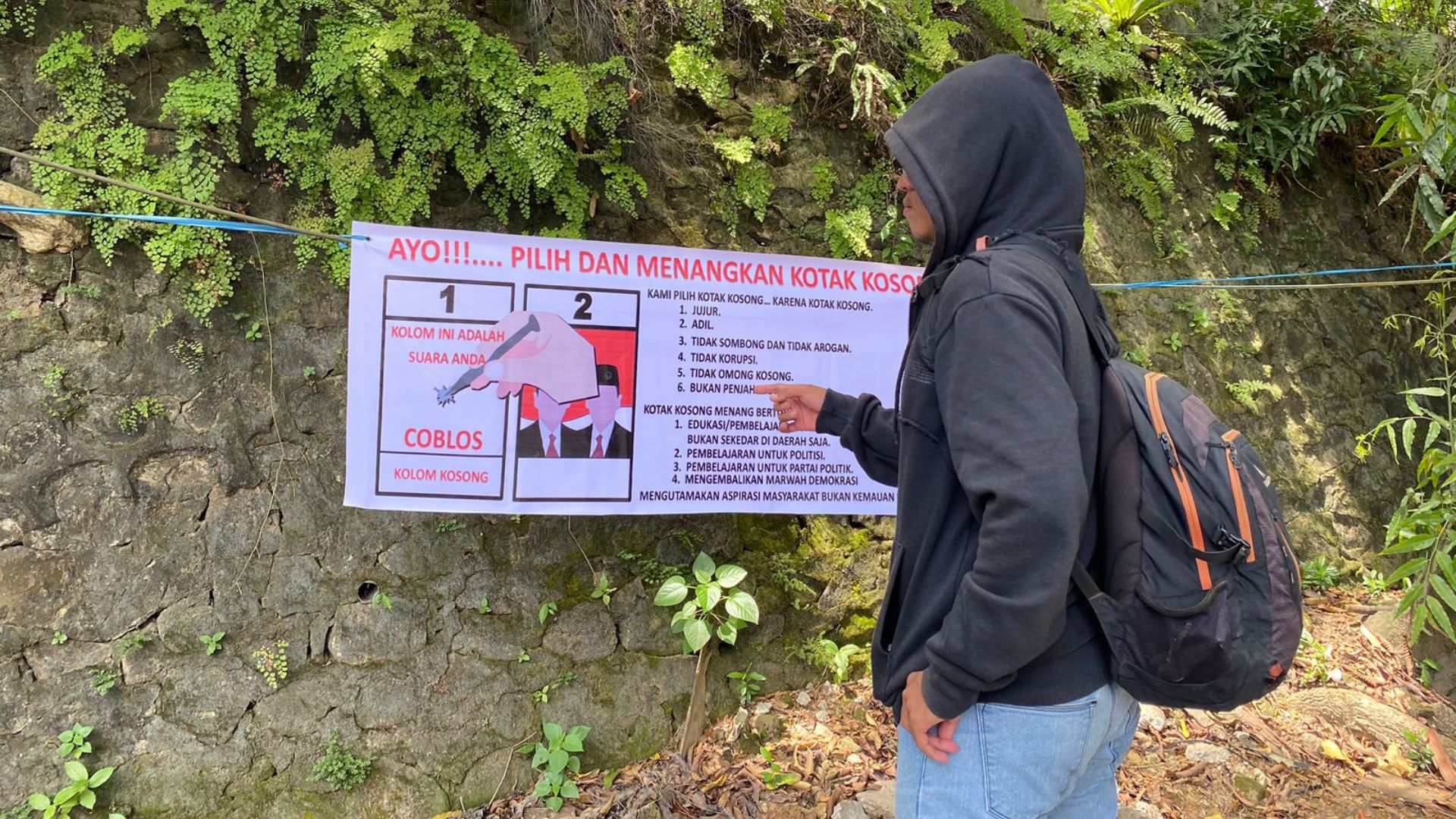 Maraknya Spanduk "Kotak Kosong" di Samarinda, Bawaslu Siap Tindaklanjuti