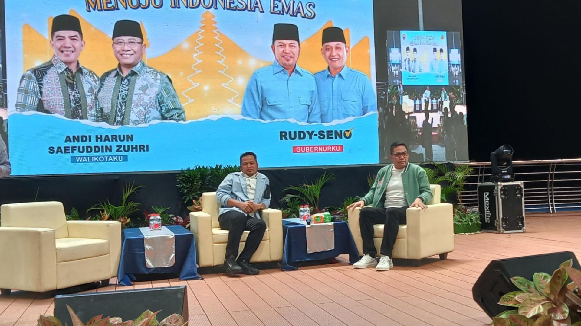 Rudy-Seno dan Andi Harun Kompak Serap Aspirasi Pemuda Samarinda untuk Bangun Kaltim