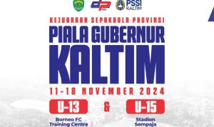Piala Gubernur Kaltim Digelar, Dispora Kaltim Siap Wujudkan Talenta Sepak Bola Muda
