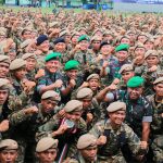 500 Anggota Komcad Matra Darat Tuntaskan Latihan Dasar Militer di Kaltim