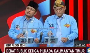Debat Ketiga Pilkada Kaltim: Rudy Mas'ud Pertanyakan Makna "Berdaulat" dalam Pemerintahan Isran-Hadi