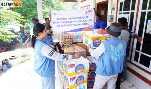 Foto : Tim Elang Relawan BRI salurkan bantuan kepada korban bencana Gunung Lewotobi Laki-Laki, NTT. Foto : Tim Elang Relawan BRI salurkan bantuan kepada korban bencana Gunung Lewotobi Laki-Laki, NTT.