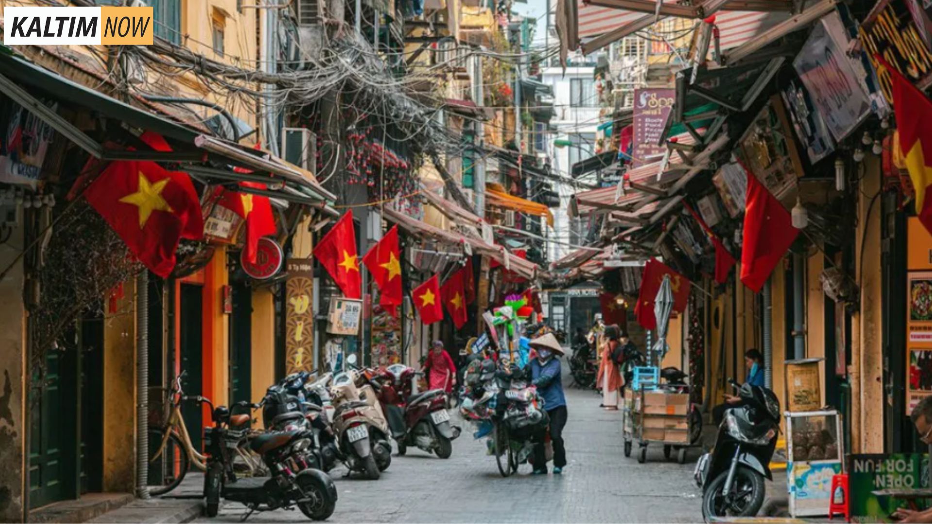 Foto : Jalan Ta Hien. Sumber : Mathieu Arnaudet. Foto : Jalan Ta Hien. Sumber : Mathieu Arnaudet.