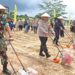 Polresta Samarinda Gelar Aksi Penanaman Jagung untuk Perkuat Ketahanan Pangan
