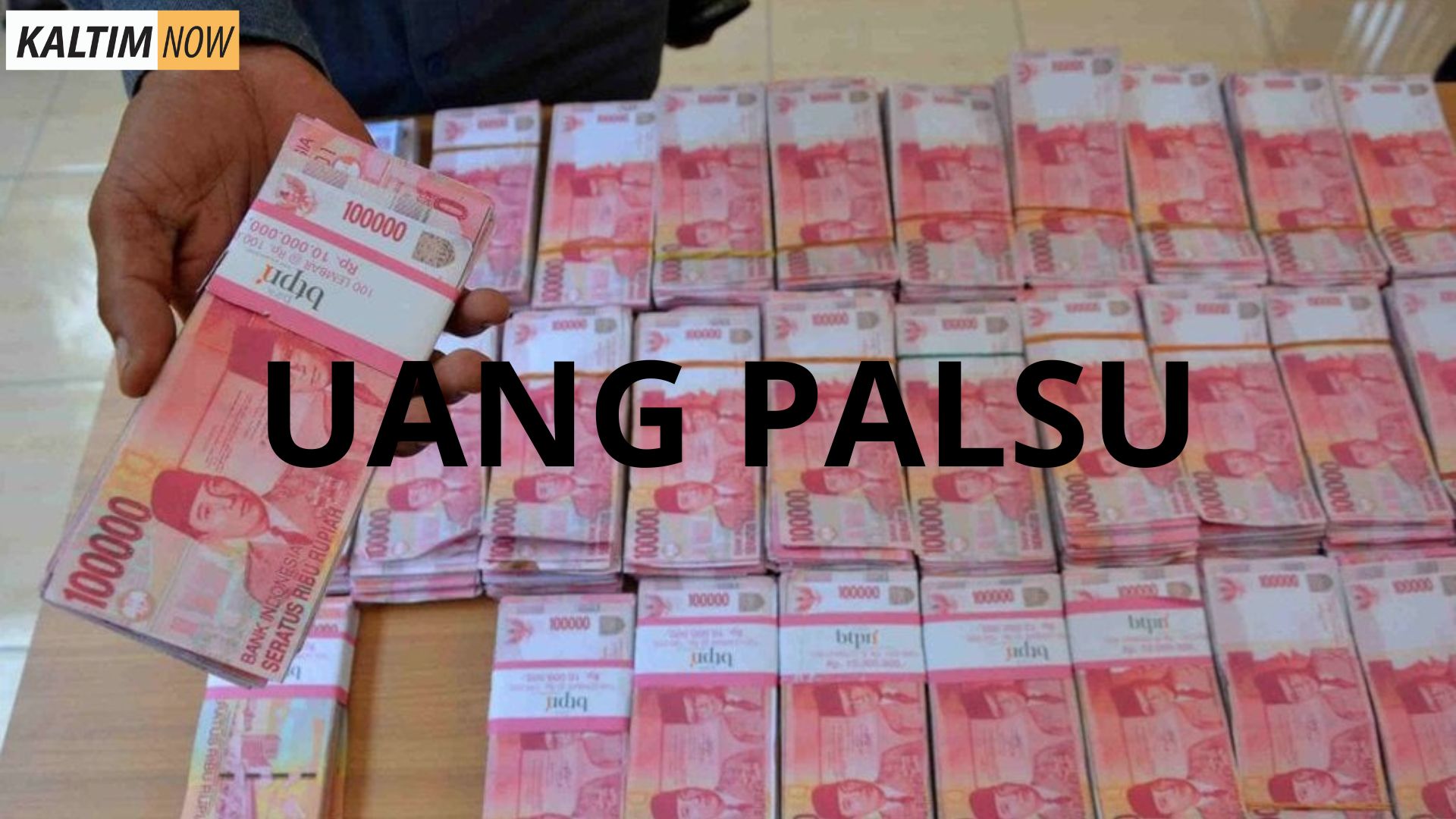 Foto : Ilustrasi Uang Palsu. Sumber : Istimewa.