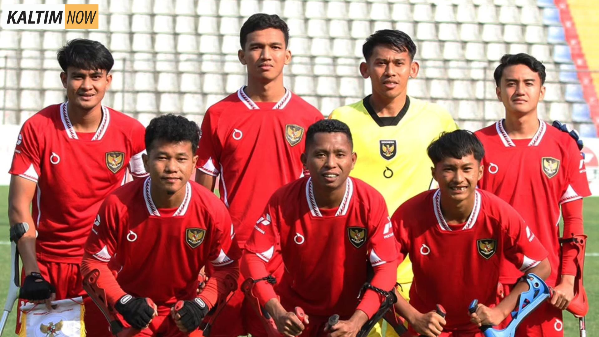 Foto : Timnas Amputasi Indonesia. Sumber : Instagram PSAI.