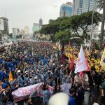 Foto : Aksi Unjuk Rasa Mahasiswa di Jakarta. Sumber : X. Foto : Aksi Unjuk Rasa Mahasiswa di Jakarta. Sumber : X.