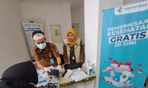 Pemeriksaan kesehatan gratis. (Ist)