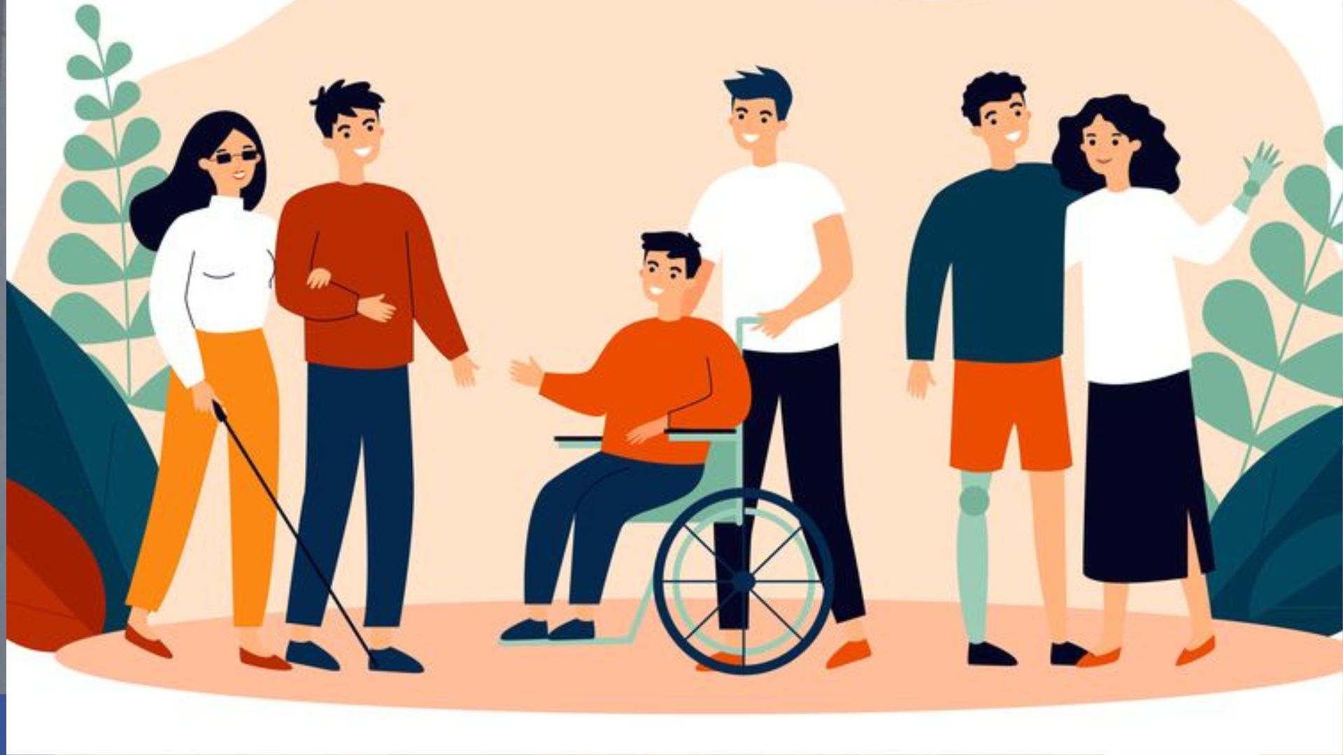 Ilustrasi penyandang disabilitas.(SHUTTERSTOCK/BRO.VECTOR)