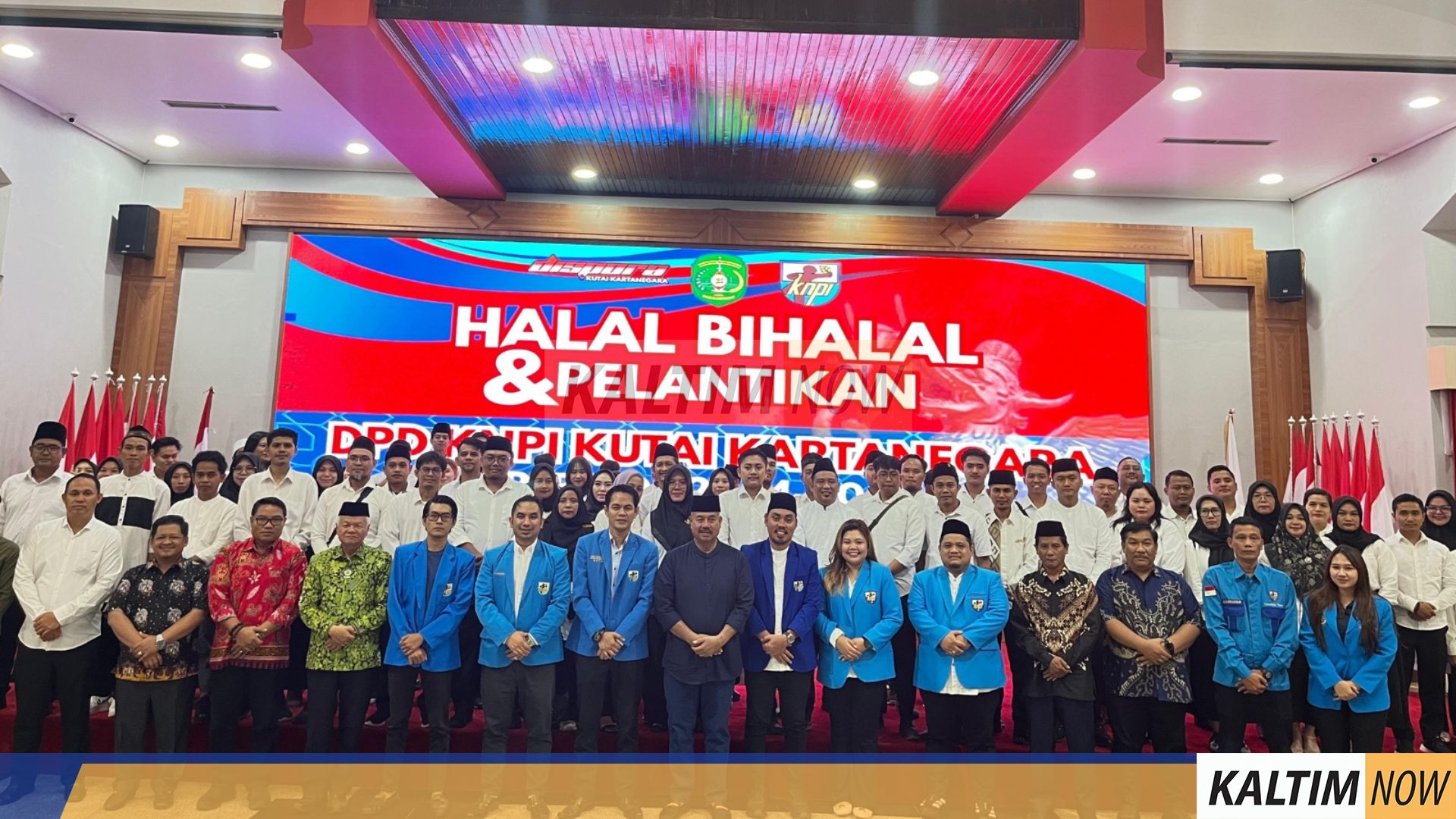 Bupati Kukar Hadiri Pelantikan KNPI: Dorong Pemuda Lebih Produktif dan Aktif Bangun Daerah