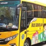 Ilustrasi bus sekolah gratis. (Ist)