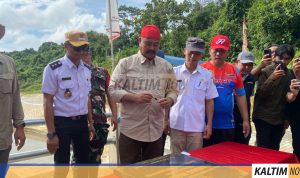 Embung Maluhu Resmi Beroperasi, Petani Kukar Dapat Suplai 3.000 Kubik Air