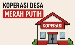 Ilustrasi koperasi merah putih. (Ist)