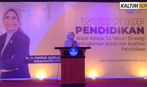 Foto : Ketua Komisi X DPR RI Hetifah Sjaifudian di Aston Samarinda. Sumber Foto : Kaltimnow.id. Foto : Ketua Komisi X DPR RI Hetifah Sjaifudian di Aston Samarinda. Sumber Foto : Kaltimnow.id.