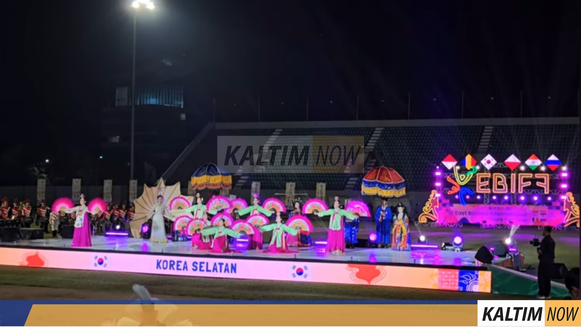 Dari Lagu Daerah hingga Tarian Internasional, EBIFF 2025 Hipnotis Samarinda