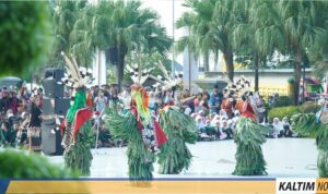 Kirab budaya EBIFF 2025 di Samarinda