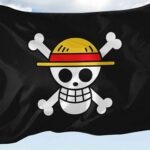 Foto: Bendera bajak laut khas anime One Piece. Sumber: Istimewa. Foto: Bendera bajak laut khas anime One Piece. Sumber: Istimewa.