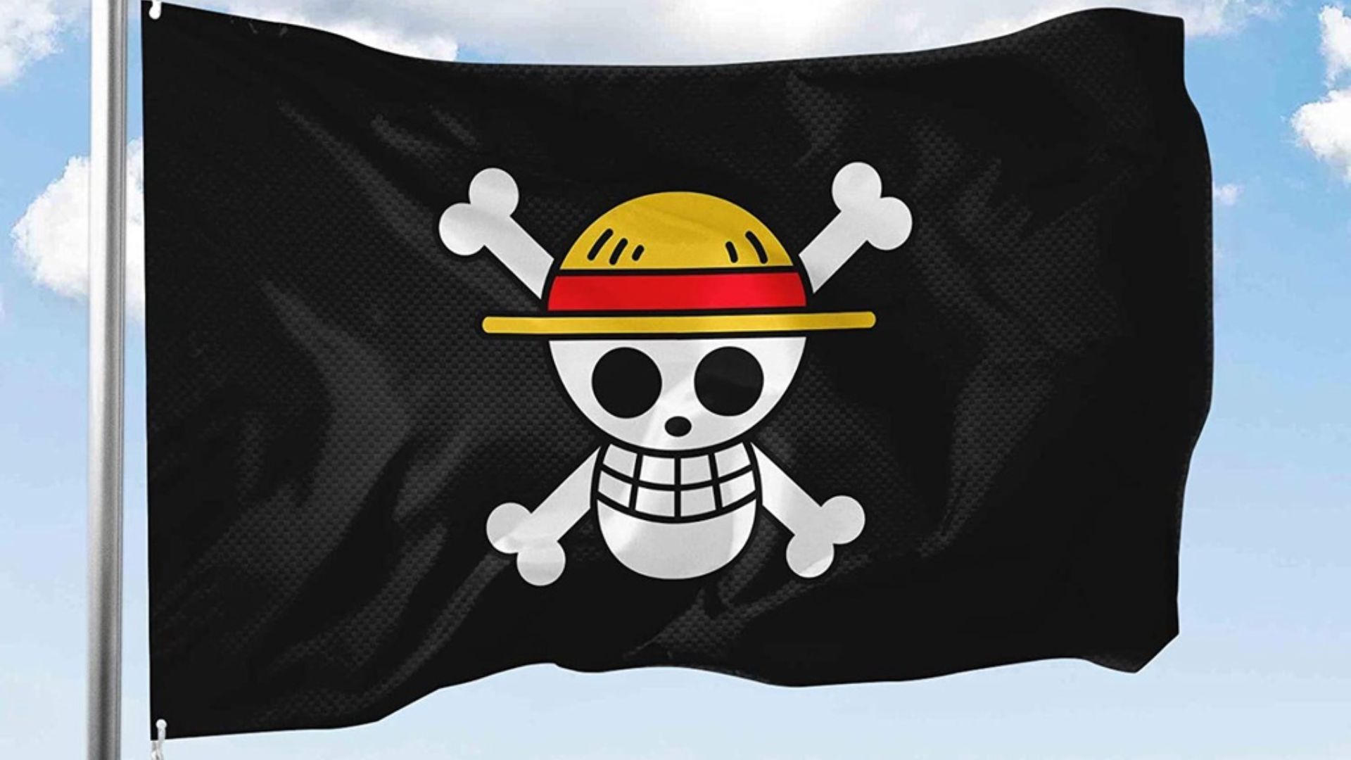 Foto: Bendera bajak laut khas anime One Piece. Sumber: Istimewa.