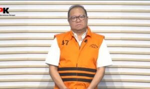 Foto: KPK menahan Hendarto atas dugaan korupsi dana ekspor. Sumber: KPK. Foto: KPK menahan Hendarto atas dugaan korupsi dana ekspor. Sumber: KPK.
