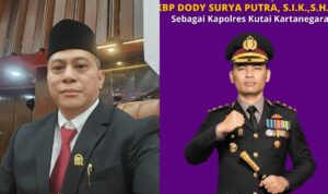 Foto: Anggota DPD RI asal Kaltim, Yulianus Henock Sumual (Kiri) dan Kapolres Kukar AKBP Dody Surya Putra. Sumber: Kaltimnow.id Foto: Anggota DPD RI asal Kaltim, Yulianus Henock Sumual (Kiri) dan Kapolres Kukar AKBP Dody Surya Putra. Sumber: Kaltimnow.id
