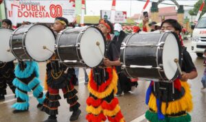 HUT ke-80 RI, Pawai Budaya Kukar Tampilkan Kreativitas dan Atraksi Spektakuler