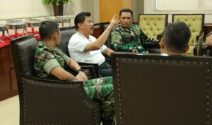 Sekda Kukar Sambut Dangrup 4 Kopassus, Bahas Rencana Markas Baru di Kaltim