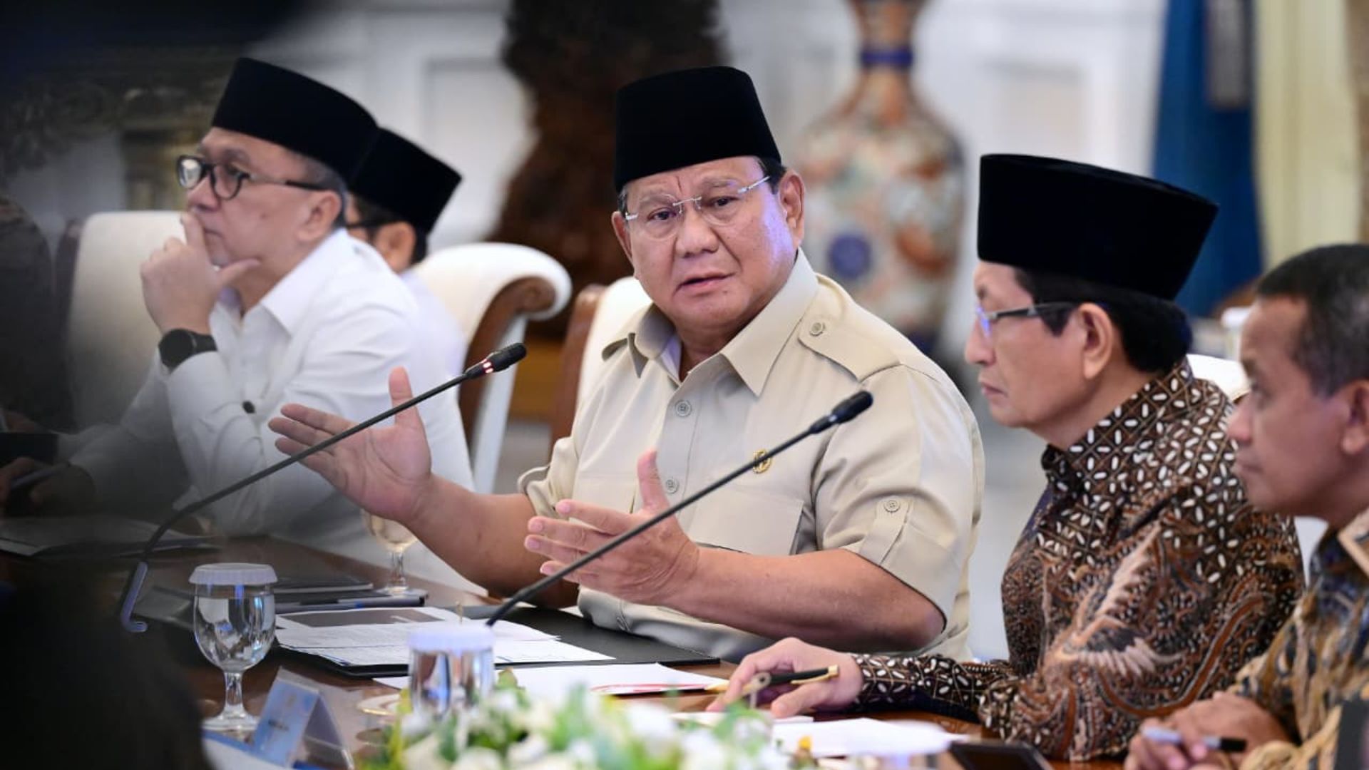 Foto: Presiden Prabowo Subianto. Sumber: Presiden Republik Indonesia. Foto: Presiden Prabowo Subianto. Sumber: Presiden Republik Indonesia.