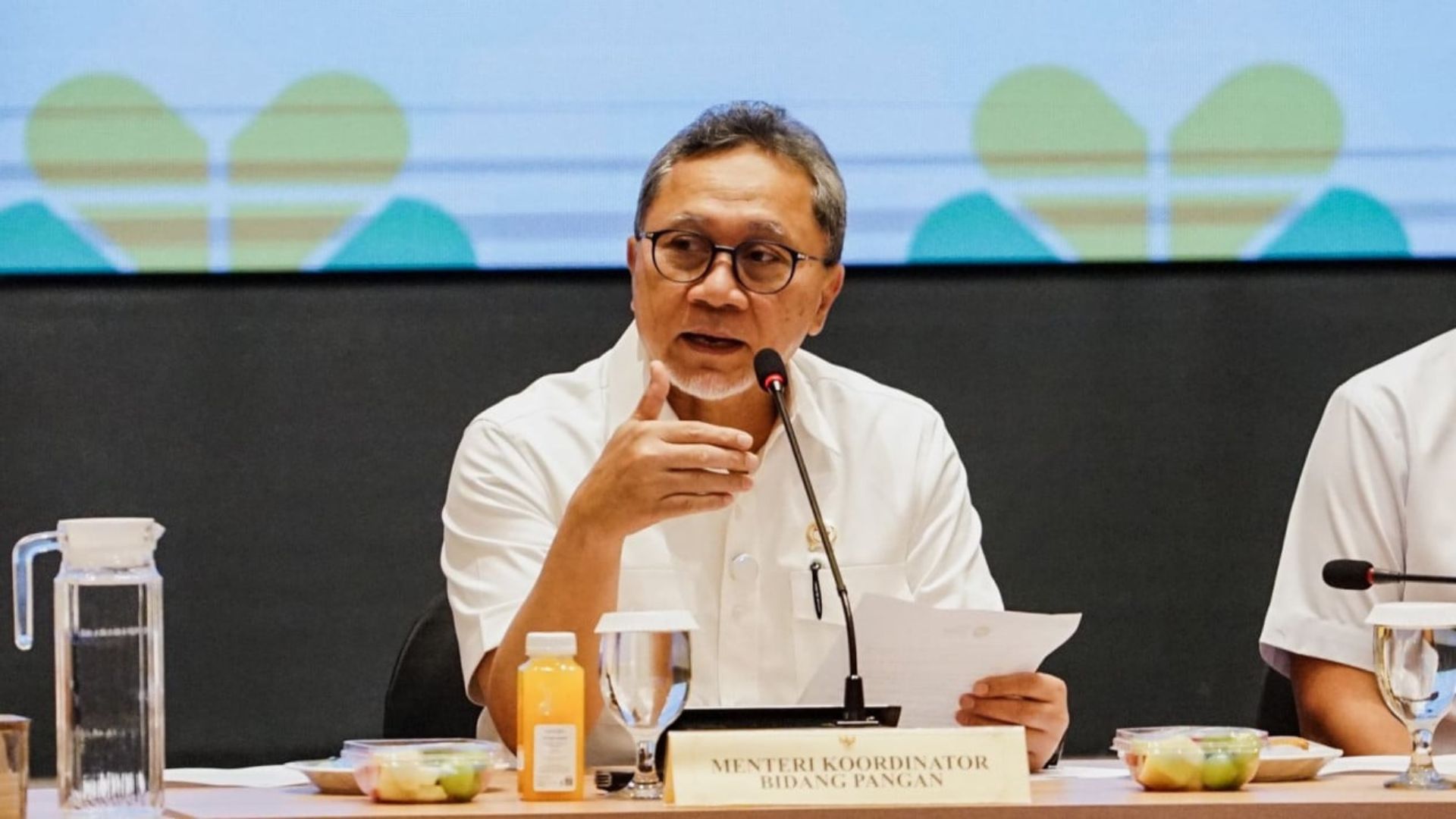 Foto: Menteri Koordinator Bidang Pangan, Zulkifli Hasan. Sumber: Istimewa.