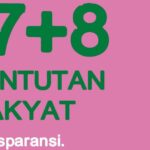 Foto: Poster 17+8 Tuntutan Rakyat. Sumber: Istimewa. Foto: Poster 17+8 Tuntutan Rakyat. Sumber: Istimewa.