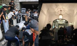 Foto: Massa Misterius Jarah Rumah Pejabat Negara, Warga: 'Bukan Orang Sini'. Sumber: Istimewa. Foto: Massa Misterius Jarah Rumah Pejabat Negara, Warga: 'Bukan Orang Sini'. Sumber: Istimewa.