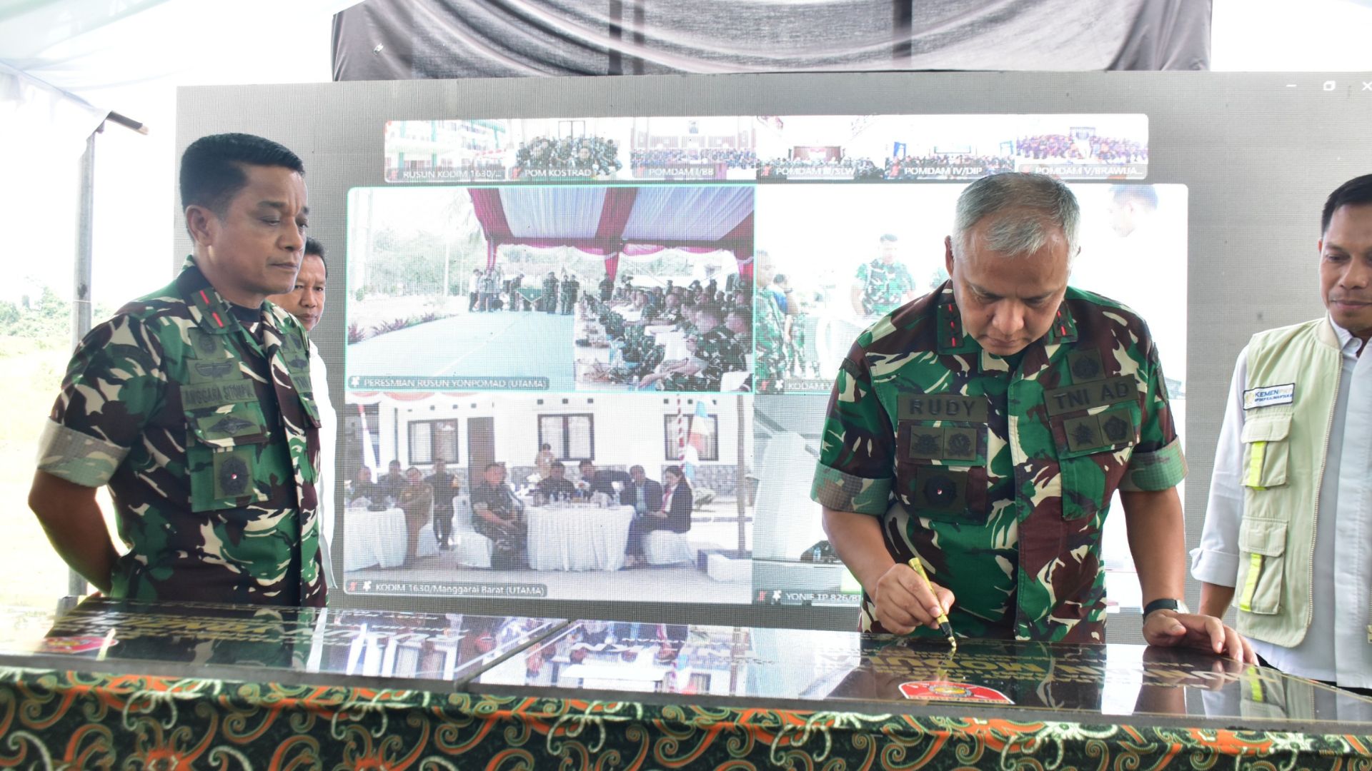 TNI AD dan Kementerian PUPR Bangun Tujuh Rusun untuk Prajurit di Seluruh Indonesia