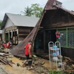 Foto: Sejumlah Wilayah di Kalsel Terendam Banjir, Tagana Dikerahkan. Sumber: Istimewa.