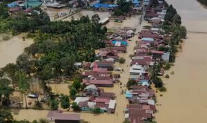 Foto: Banjir Meluas di Muara Wahau, Tujuh Desa Terendam dan Ketinggian Air Terus Naik. Sumber: Istimewa. Foto: Banjir Meluas di Muara Wahau, Tujuh Desa Terendam dan Ketinggian Air Terus Naik. Sumber: Istimewa.