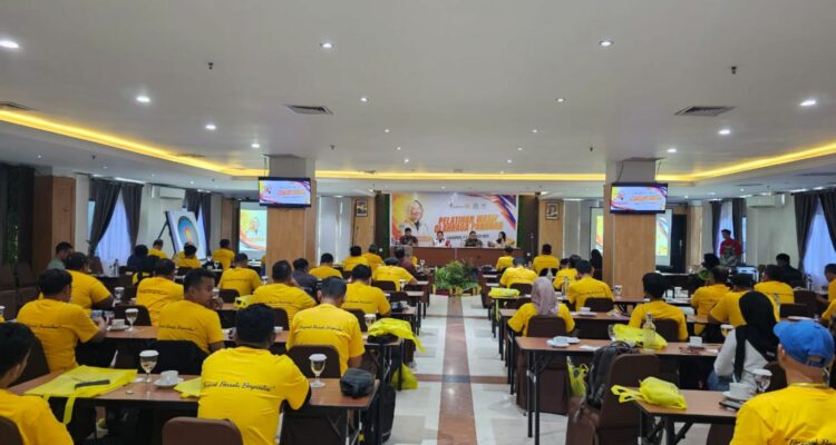 Foto: Pelatihan Wasit Olahraga Panahan yang digelar pada 4–5 Desember 2025 di Hotel Grand Verona Samarinda. Sumber: Istimewa.