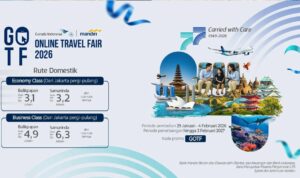 Peringati HUT ke-77, Garuda Indonesia Gelar Online Travel Fair 2026, Diskon Tiket Hingga 65 Persen