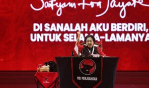 Foto: Ketua Umum PDI Perjuangan Megawati Soekarnoputri. Sumber: Istimewa.