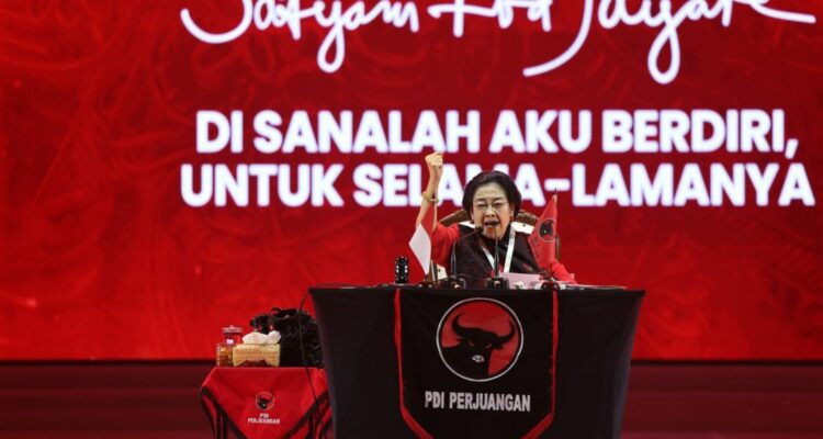 Foto: Ketua Umum PDI Perjuangan Megawati Soekarnoputri. Sumber: Istimewa.