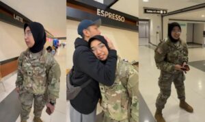 Foto: Seorang WNI bernama Kezia Syifa bergabung Army National Guard di Maryland, Amerika Serikat. Sumber: Istimewa.